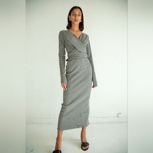The Line by K Saloma wrap dress size XS